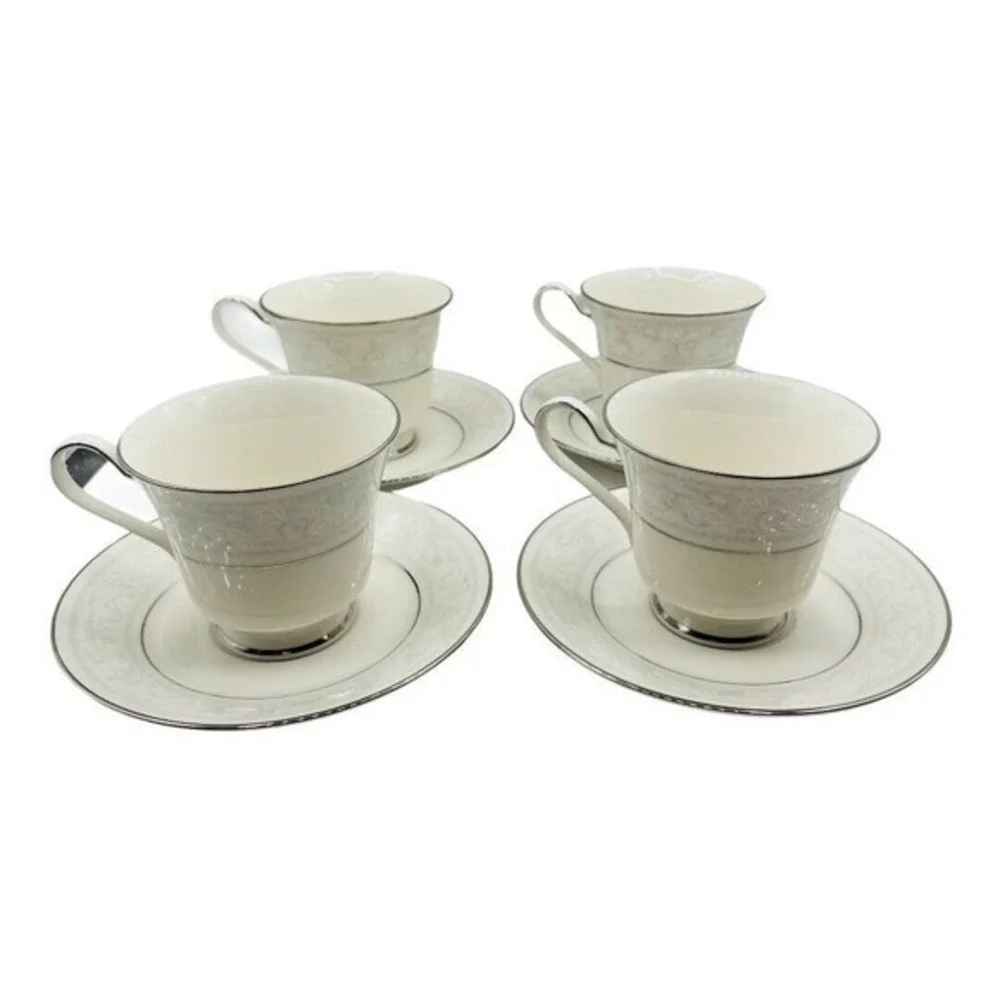 Tea Cup + Saucer Noritake Trudy | 2 pc Set | Home Dining
